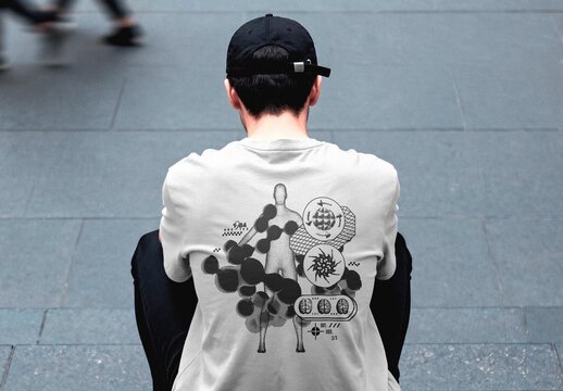 T-Shirt Mockup For Apparel And Branding Design