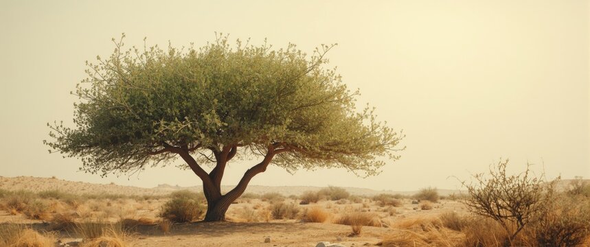 Medicinal significance and habitat ecology of Prosopis Cineraria in dry natural setting