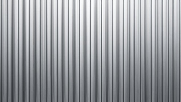 Vertical metallic panel texture with shiny grooves