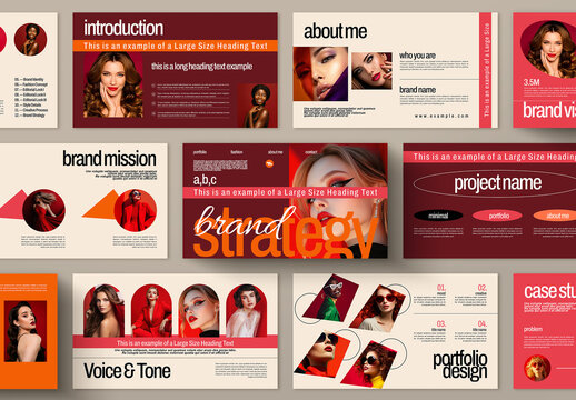 Modern Fashion Brand Strategy Presentation