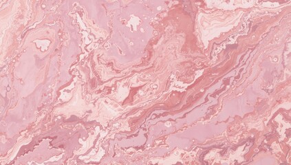 Fototapeta premium Pink marble texture with swirling patterns and tones