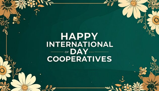 Floral Cooperative Celebration Card