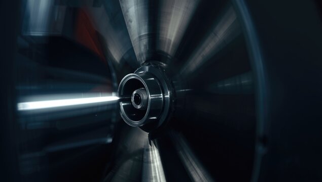 Turbine impeller and blade creation via advanced CNC turning and milling in metal industry