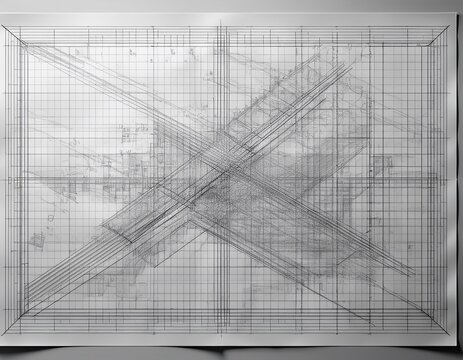 transparent graph paper gray architecture planning math exercises