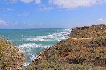 Coast of the Atlantic Ocean in Portugal, Algarve region © Viktor