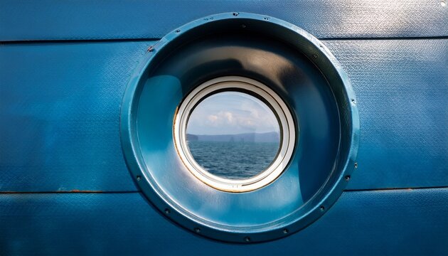 vertical ship porthole small windows on ship side