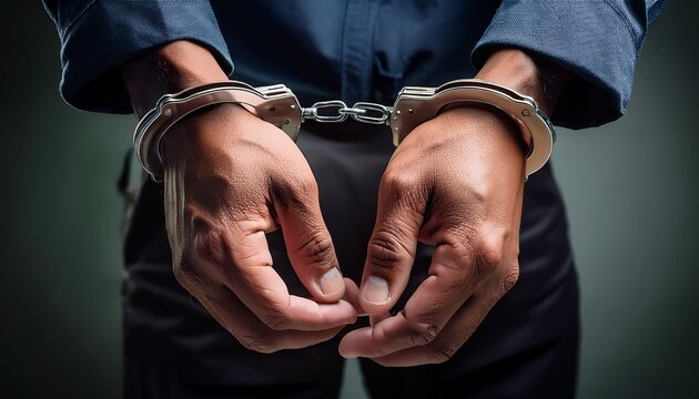 a close up of hands in handcuffs conveying a strong visual message about captivity restriction and the emotional weight of being confined against one s will