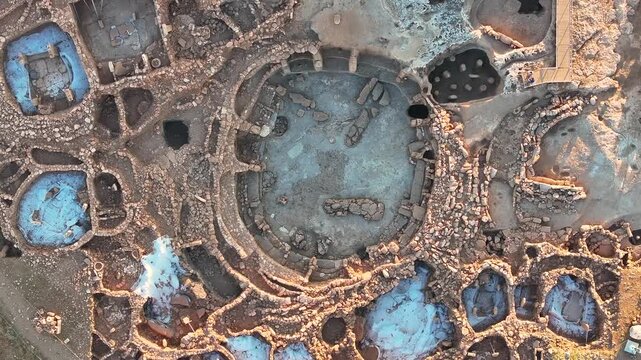 Karahan Tepe Neolithic Monument Drone Video,  Karahan Tepe Ancient Site Video, Haliliye Sanliurfa, Turkiye (Turkey)
