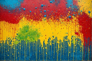 Fototapeta premium oil and water colour artistic paint background