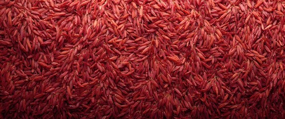 Fototapeta premium Dried red chili peppers piled together in a mound