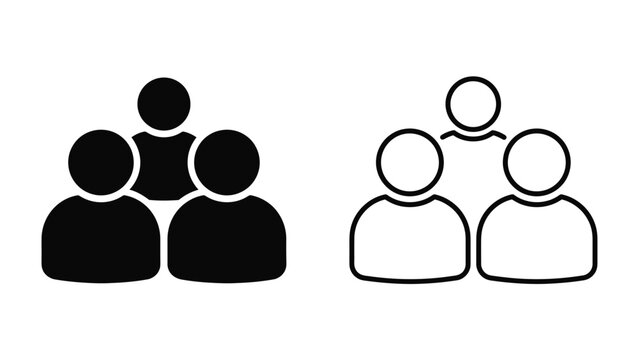 Group of people icon