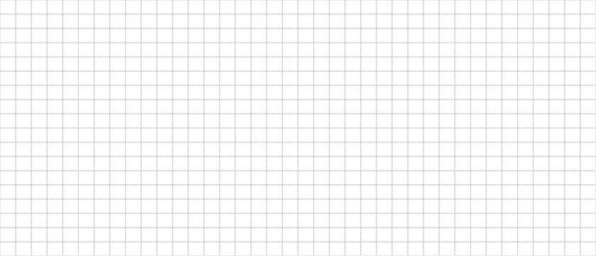 Minimal Black Grid Pattern on transparent Background, Geometric seamless square line templates, graph paper pattern background.