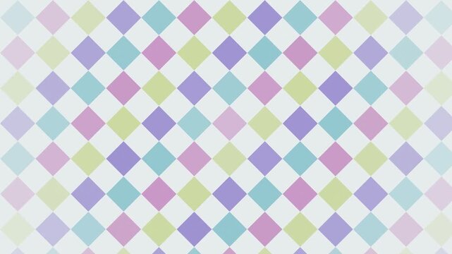 Light Corporate diamond geometric pattern pulsing loop
