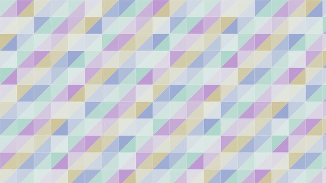 Light Corporate triangle geometric pattern shifting loop