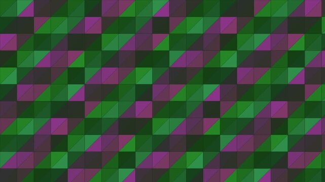 Animated Dark Rich triangle geometric pattern background shifting loop