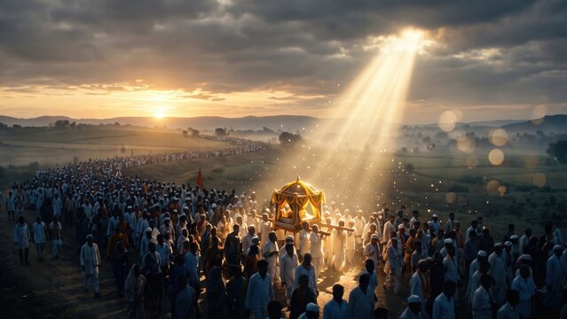 Pandharpur Wari Divine Light &ndash; Heavenly Pilgrimage Procession