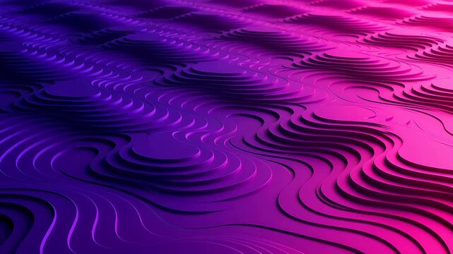 Abstract wavy layered pattern