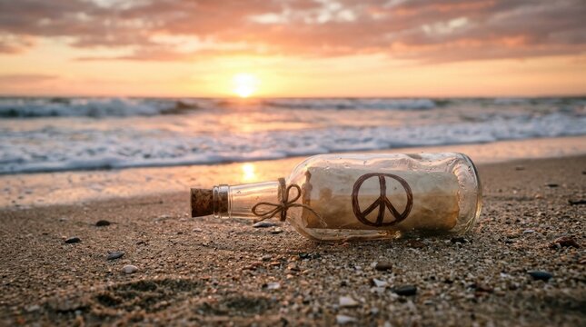 Message in Bottle for Peace