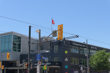 Obraz premium temporary location of Ontario Science Centre at Harbourfront Centre located at 235 Queens Quay W, Toronto