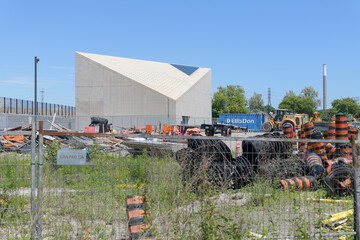 Obraz premium Cherry Street Stormwater Management Facility, designed by Toronto architecture firm gh3* (led by Pat Hanson), Toronto
