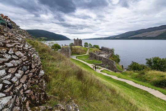 Urquhart Castle, Loch Ness, Scotland, UK