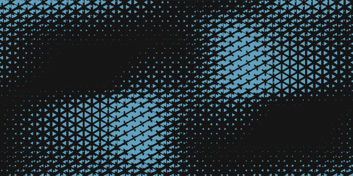 Flowing black halftone wave dot background for modern posters  tech layouts  website headers  layout, dotted, minimal,