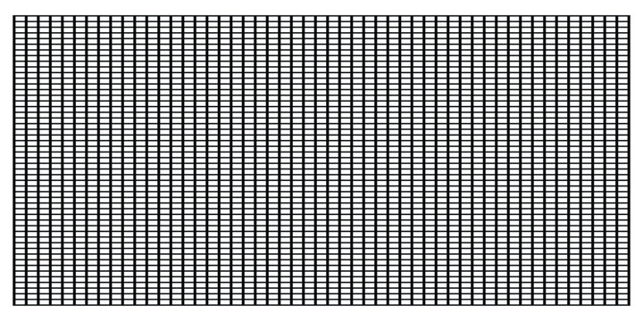Vertical black parallel straight sticks isolated on white background. Simple striped graphic print. Texture of prison bar. Vector  illustration.