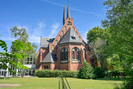 Evangelische Auenkirche, Wilhelmsaue, Wilmersdorf, Berlin, Deutschland