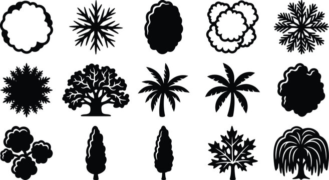 Sri Lankan street food vendors and traditional market stalls silhouette vector collection.