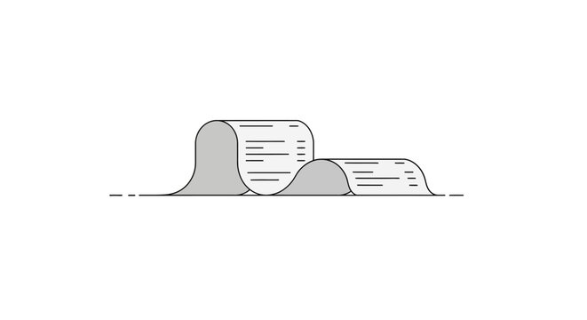 A stack of papers and documents.