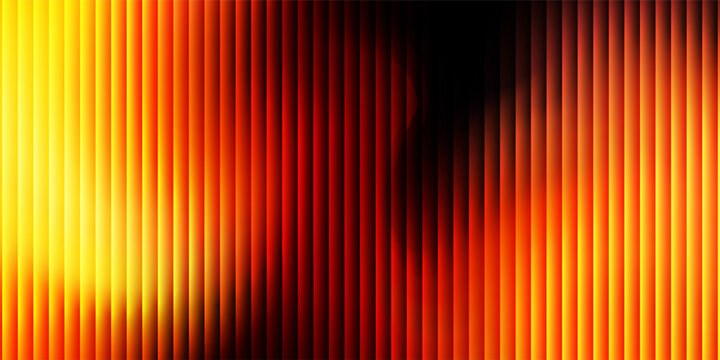 Abstract background with vertical lines in warm orange and yellow tones