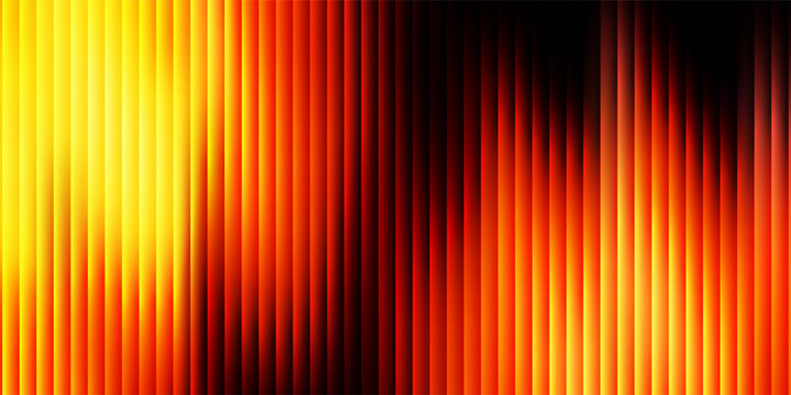 Abstract background with vertical lines in warm orange and yellow tones