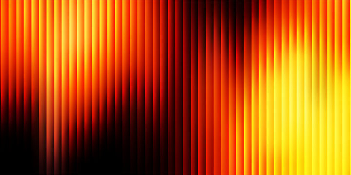 Abstract background with vertical lines in warm orange and yellow tones