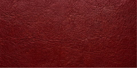 Fototapeta premium Deep red leather texture with a subtle grain and a rich, luxurious feel, perfect for backgrounds and design elements.