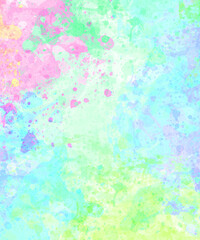 Fototapeta premium abstract colorfull watercolor background