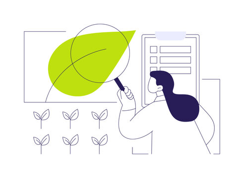Biological control of plant disease isolated cartoon vector illustrations.