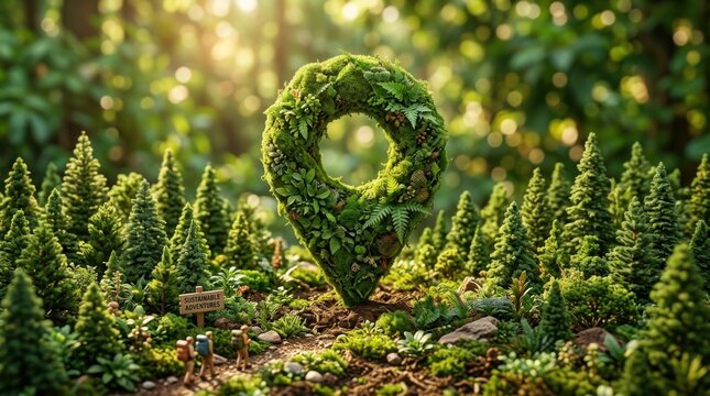 Eco Friendly Forest Location Concept