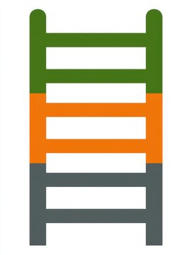 Graphic shows a ladder with three rungs in green, orange, and gray signaling safe, mobilized, and shutdown states of the autonomic nervous system