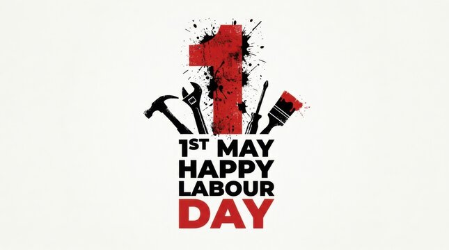 Happy Labour Day Worker Celebration