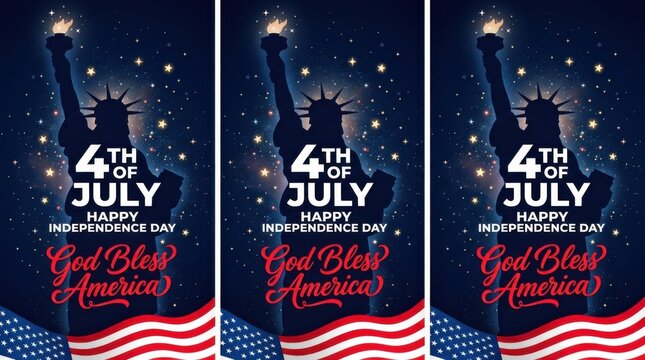 Fourth Of July Patriotic Posters