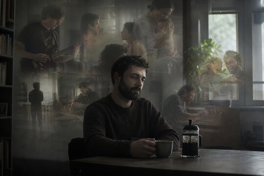 Whispers of yesterday linger, a silent testament to a spirit's quiet weariness