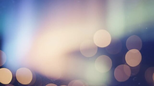 An Ethereal Dance of Soft Light and Colorful Bokeh: Capturing the Beauty of Abstract Visuals in a Dreamlike Atmosphere