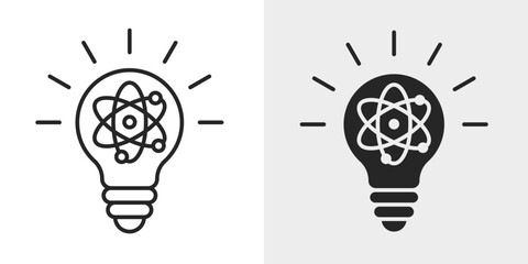 Innovation Icon represents creativity, new ideas, and technological advancement. © Successor