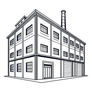 flat vector industrial loft style