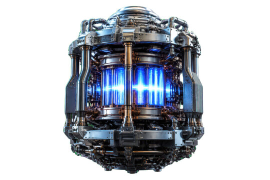 Industrial reactor core assembly