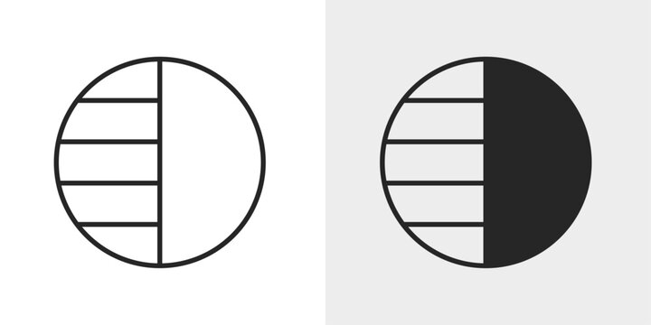 Shadow Icon represents shadow effects for interface elements.
