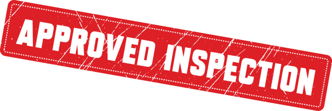 APPROVED INSPECTION: This dashed border tool provides a clear, official mark for documents requiring verification and quality review.