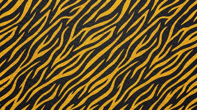 Seamless tiger stripe pattern texture