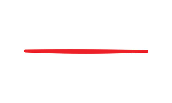 Red pencil isolated on white background wooden graphite writing tool for school office drawing and education sharp eraser detail creative design object