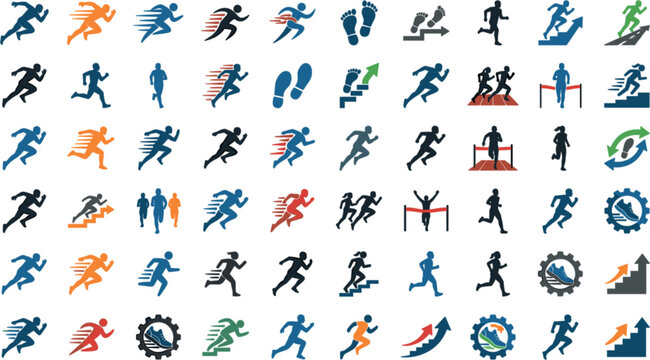  Winter Apparel and Alpine Gear Icon Collection Featuring Gloves Mittens Ski Goggles Helmets Snowshoes Thermos Flasks Sleds and Mountaineering Ice Axes Vector GraphicsWinter Apparel and Alpine Gear Ic